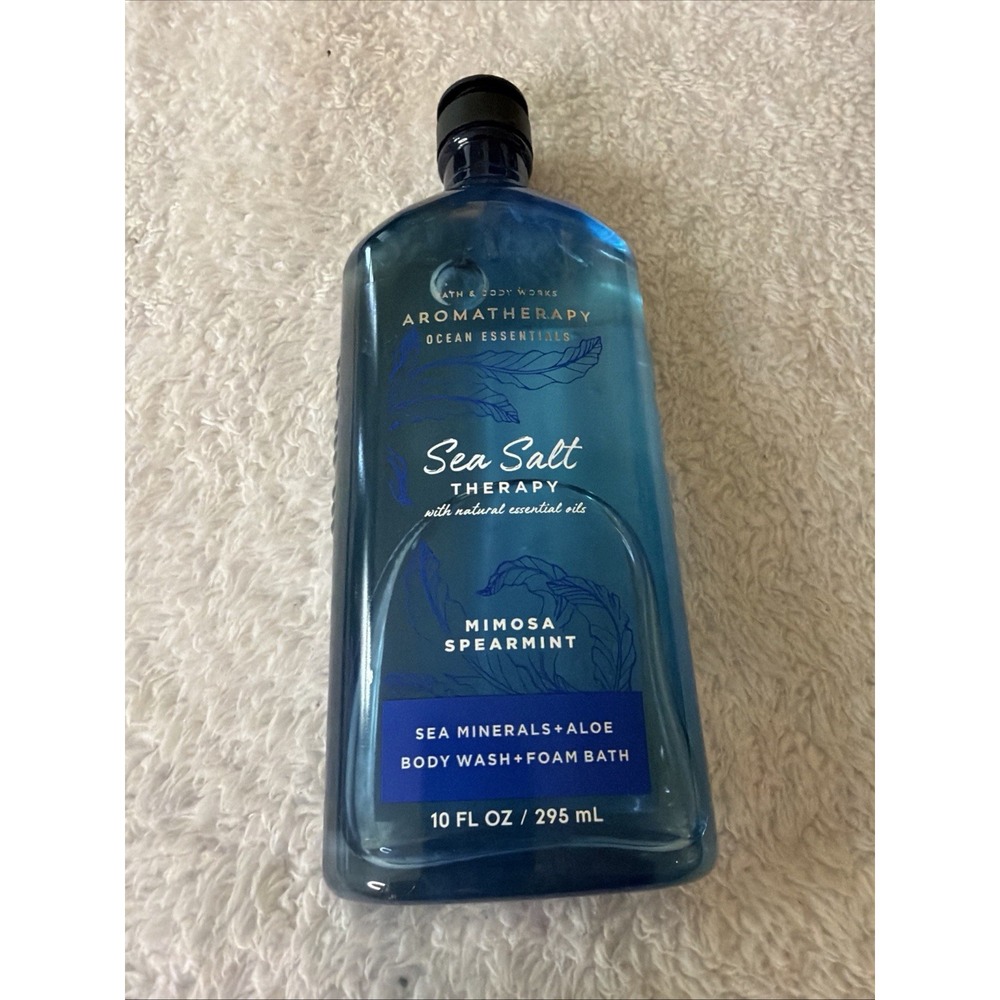 Bath & Body Works Aromatherapy  Mimosa Spearmint Body Wash and Foam Bath NEW